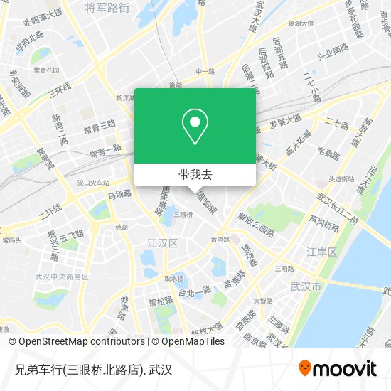 兄弟车行(三眼桥北路店)地图
