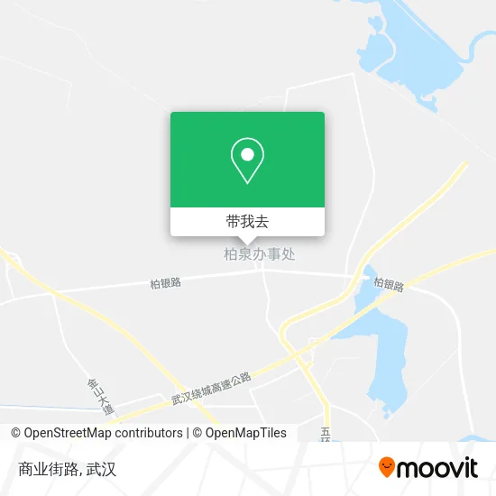 商业街路地图