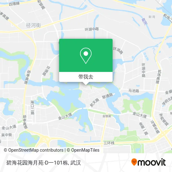 碧海花园海月苑-D一101栋地图