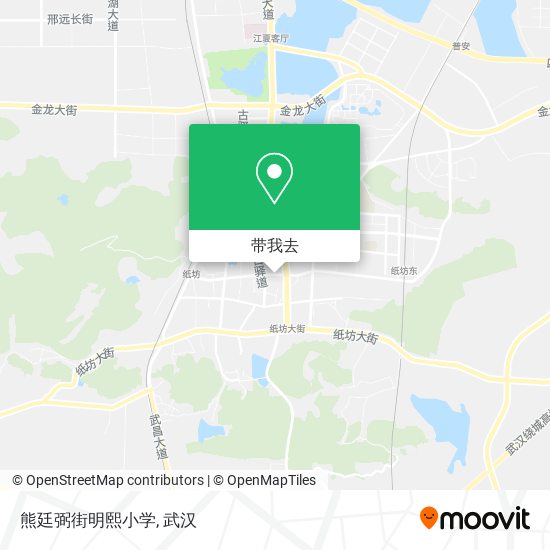 熊廷弼街明熙小学地图