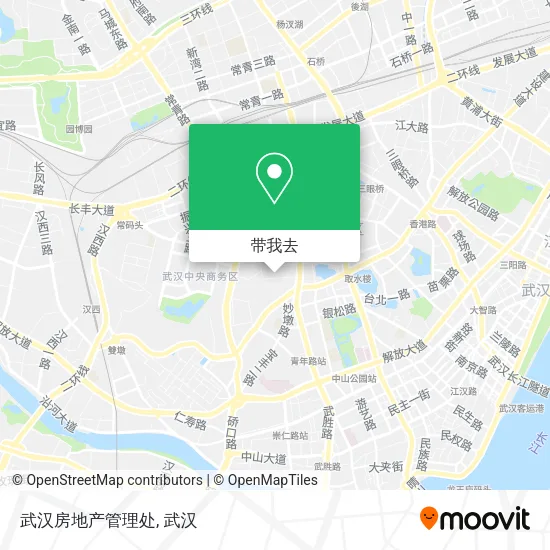 武汉房地产管理处地图