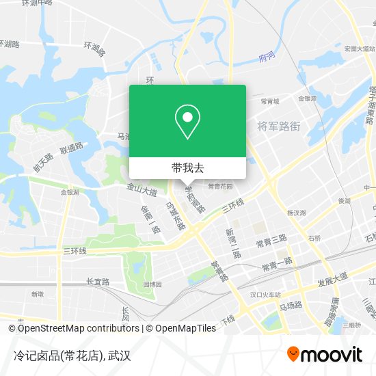 冷记卤品(常花店)地图
