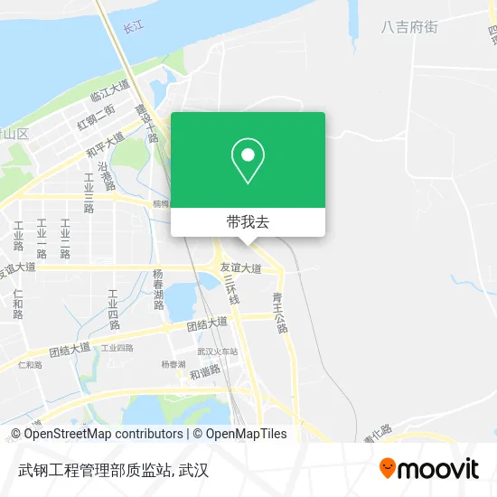武钢工程管理部质监站地图