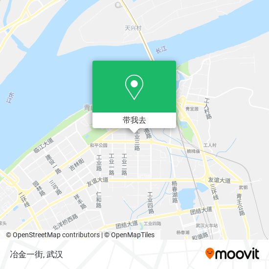 冶金一街地图