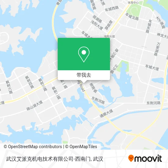 武汉艾派克机电技术有限公司-西南门地图