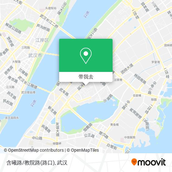 含曦路/教院路(路口)地图