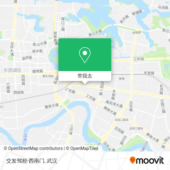 交发驾校-西南门地图