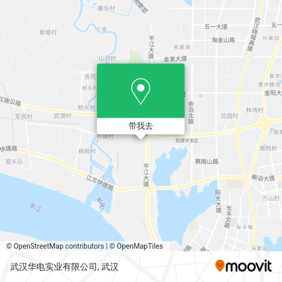 武汉华电实业有限公司地图