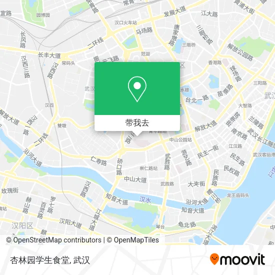 杏林园学生食堂地图