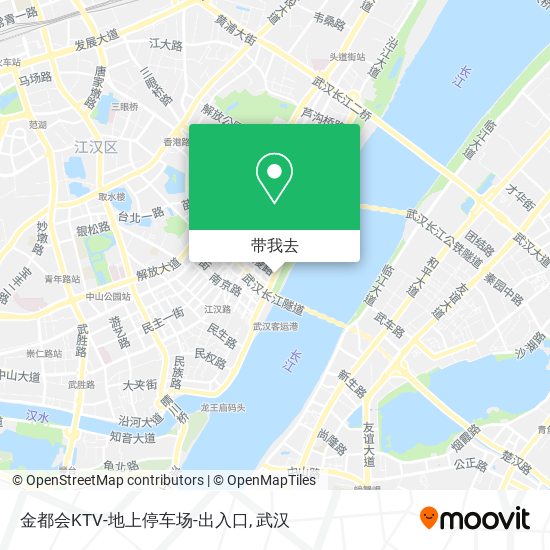 金都会KTV-地上停车场-出入口地图
