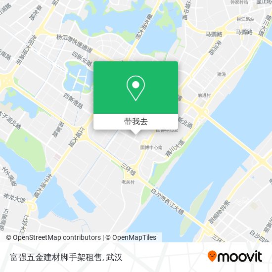 富强五金建材脚手架租售地图