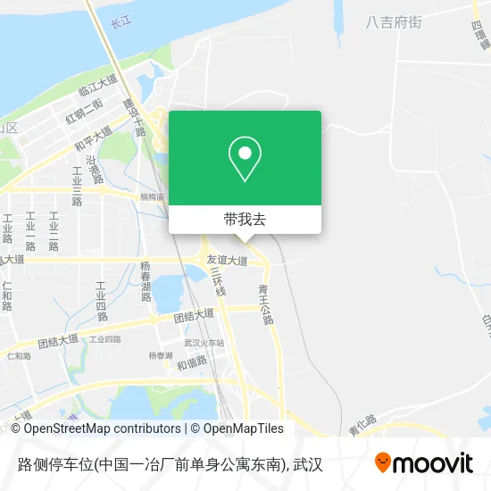 路侧停车位(中国一冶厂前单身公寓东南)地图