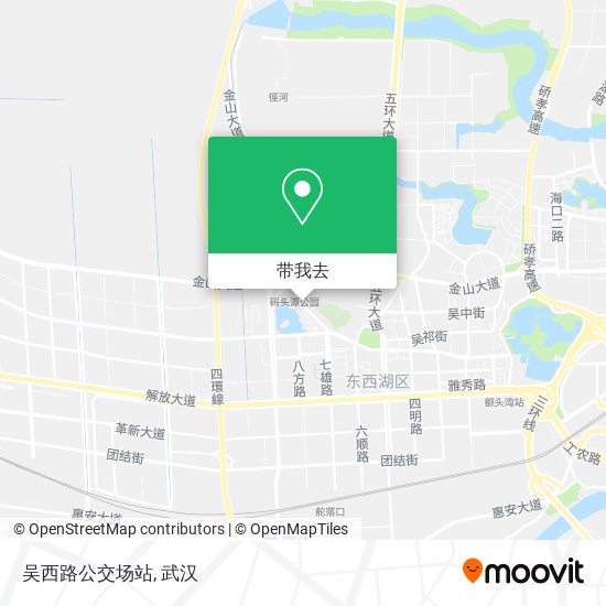 吴西路公交场站地图