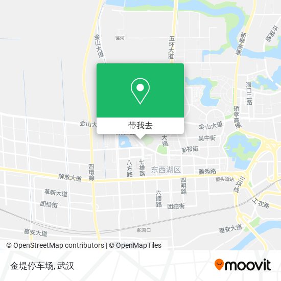 金堤停车场地图
