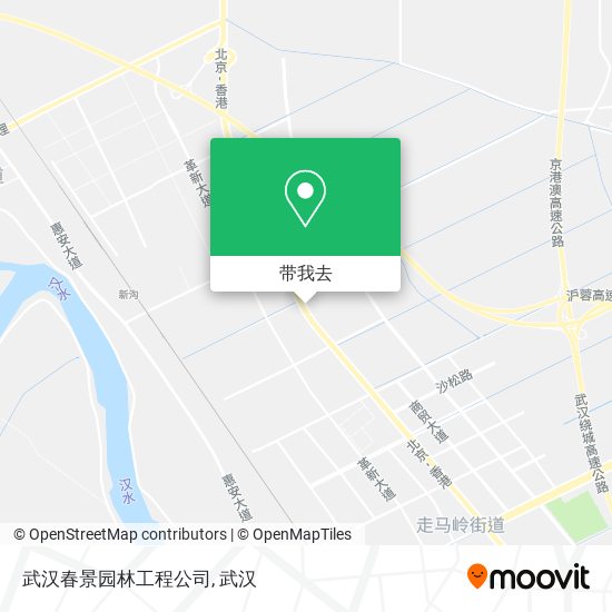 武汉春景园林工程公司地图