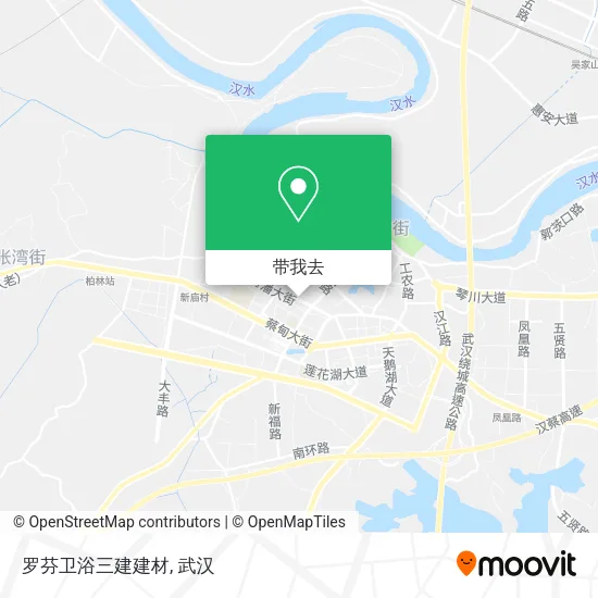 罗芬卫浴三建建材地图