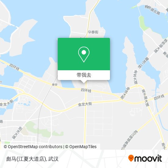 彪马(江夏大道店)地图