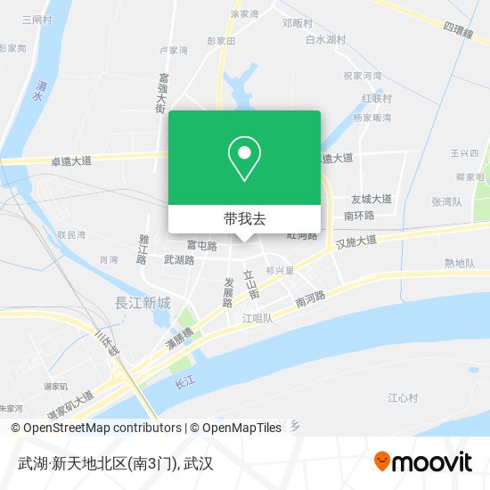 武湖·新天地北区(南3门)地图