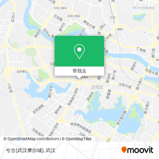 兮古(武汉摩尔城)地图