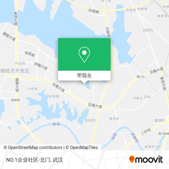 NO.1企业社区-北门地图