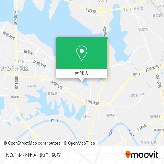 NO.1企业社区-北门地图