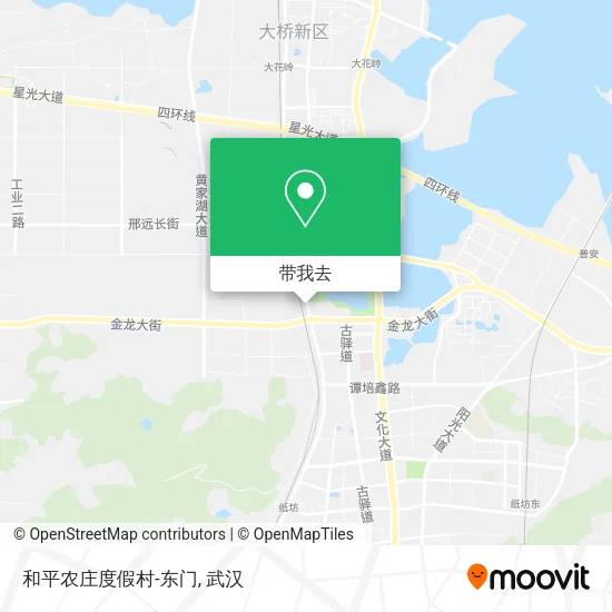 和平农庄度假村-东门地图