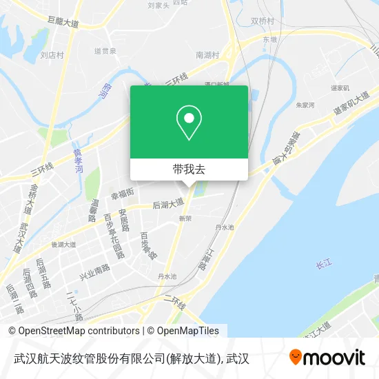 武汉航天波纹管股份有限公司(解放大道)地图