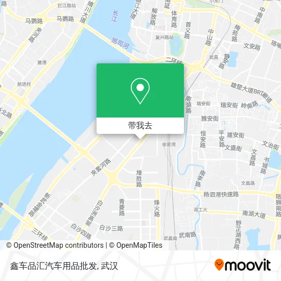 鑫车品汇汽车用品批发地图