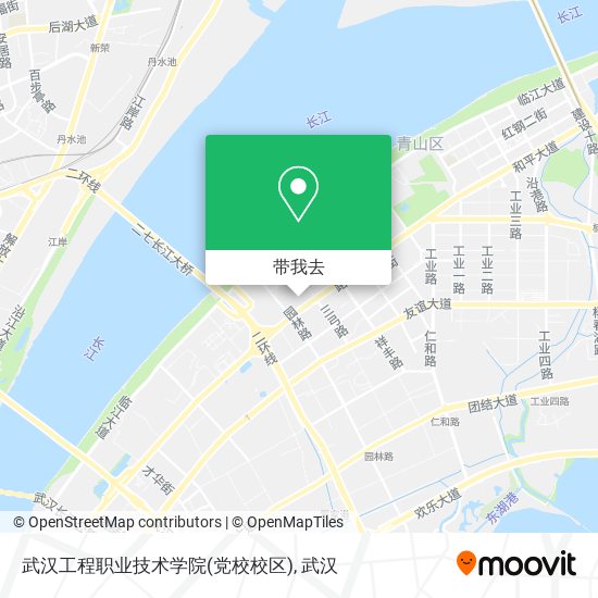 武汉工程职业技术学院(党校校区)地图