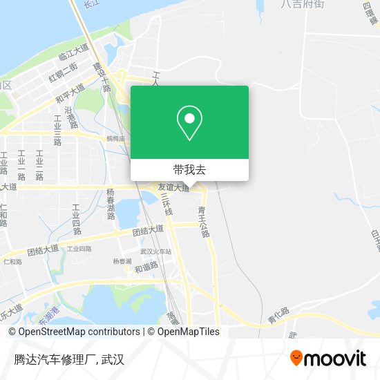 腾达汽车修理厂地图