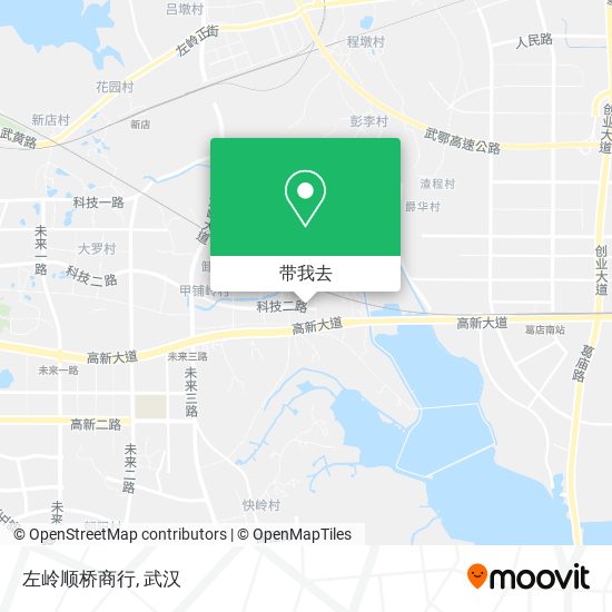 左岭顺桥商行地图