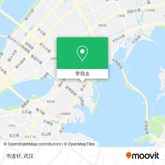 书道轩地图