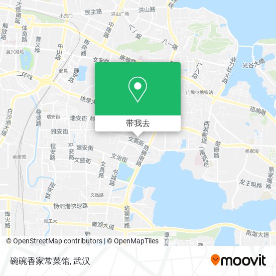 碗碗香家常菜馆地图