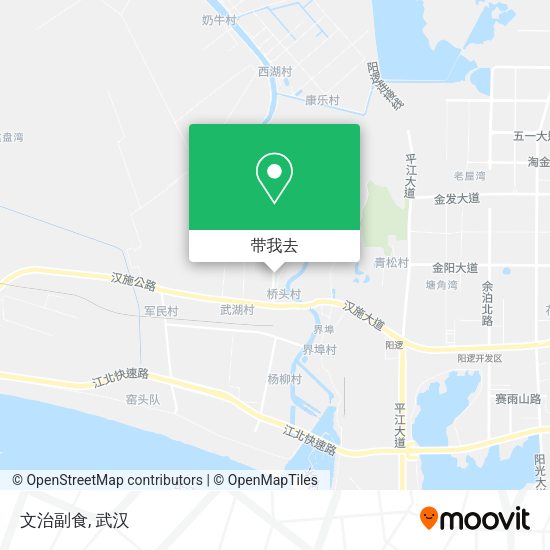 文治副食地图