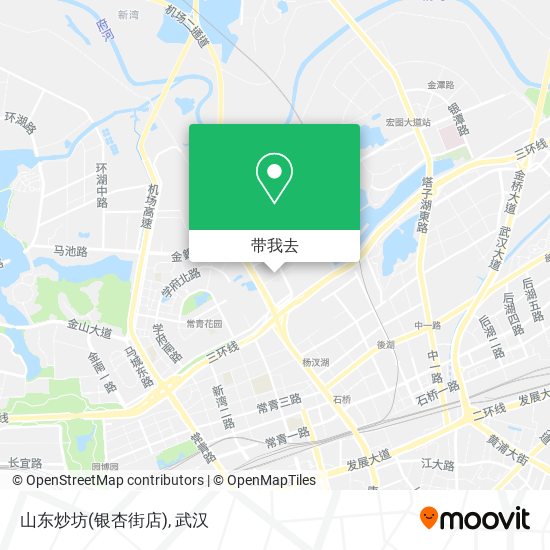山东炒坊(银杏街店)地图