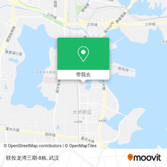 联投龙湾三期-8栋地图