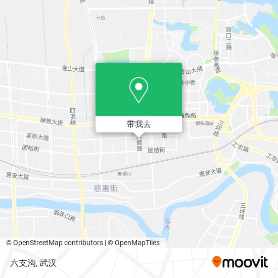 六支沟地图