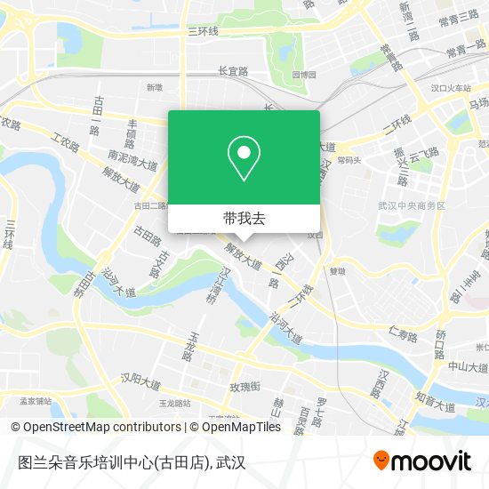 图兰朵音乐培训中心(古田店)地图