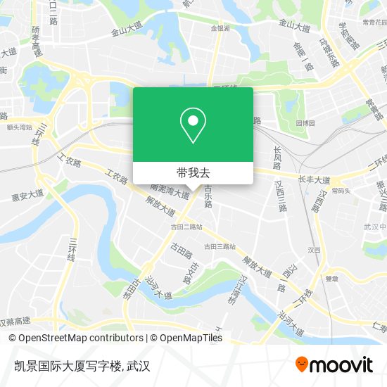 凯景国际大厦写字楼地图