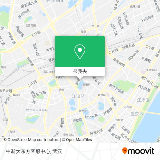中新大东方客服中心地图