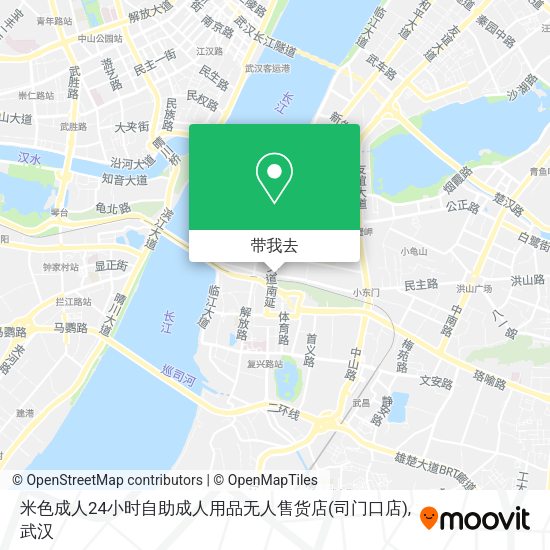 米色成人24小时自助成人用品无人售货店(司门口店)地图