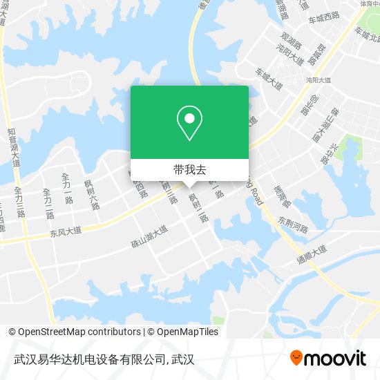 武汉易华达机电设备有限公司地图