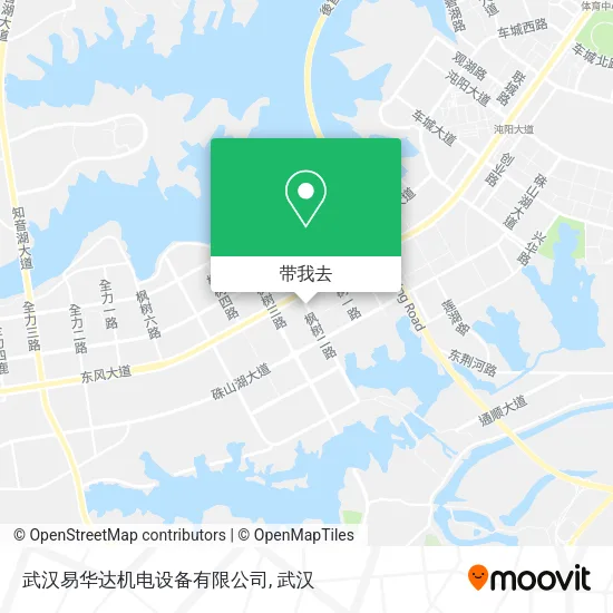武汉易华达机电设备有限公司地图