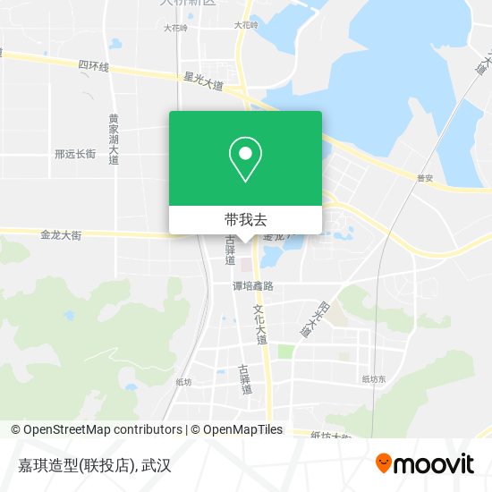 嘉琪造型(联投店)地图
