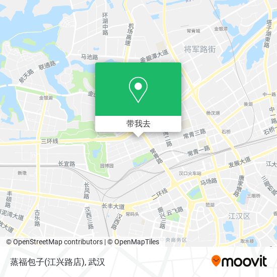 蒸福包子(江兴路店)地图