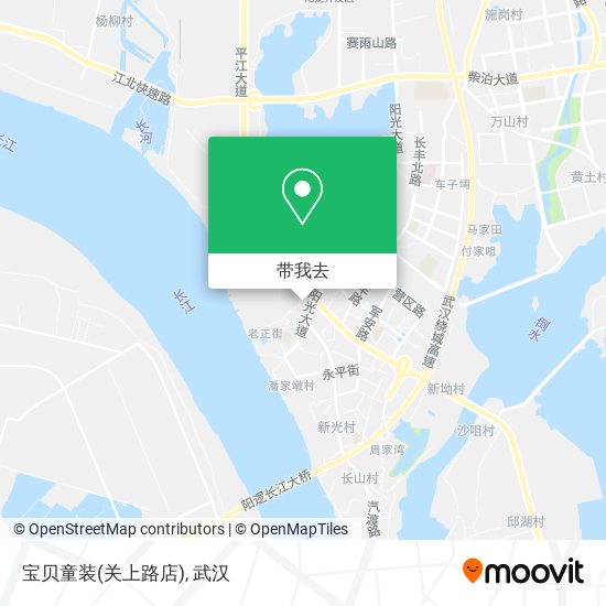 宝贝童装(关上路店)地图