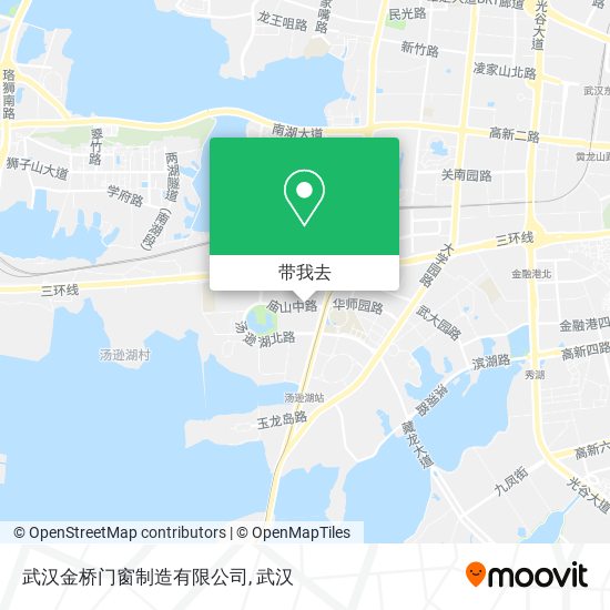 武汉金桥门窗制造有限公司地图