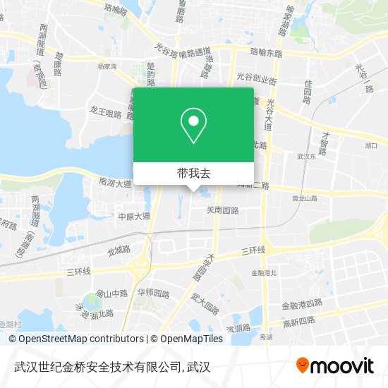 武汉世纪金桥安全技术有限公司地图