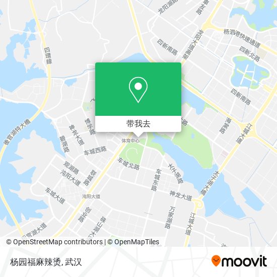 杨园福麻辣烫地图