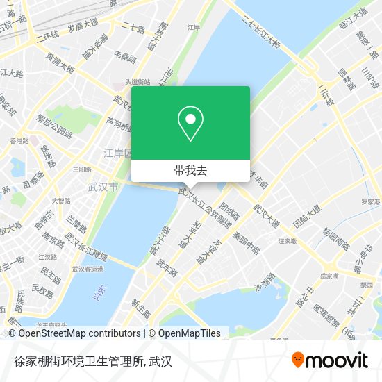 徐家棚街环境卫生管理所地图
